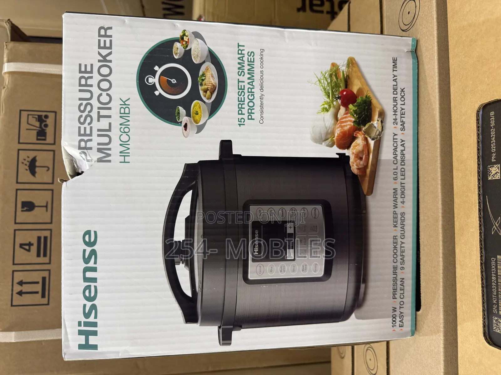 Pressure Cookers Hisense Pressure Cooker Hmc6mbk 6 Liters