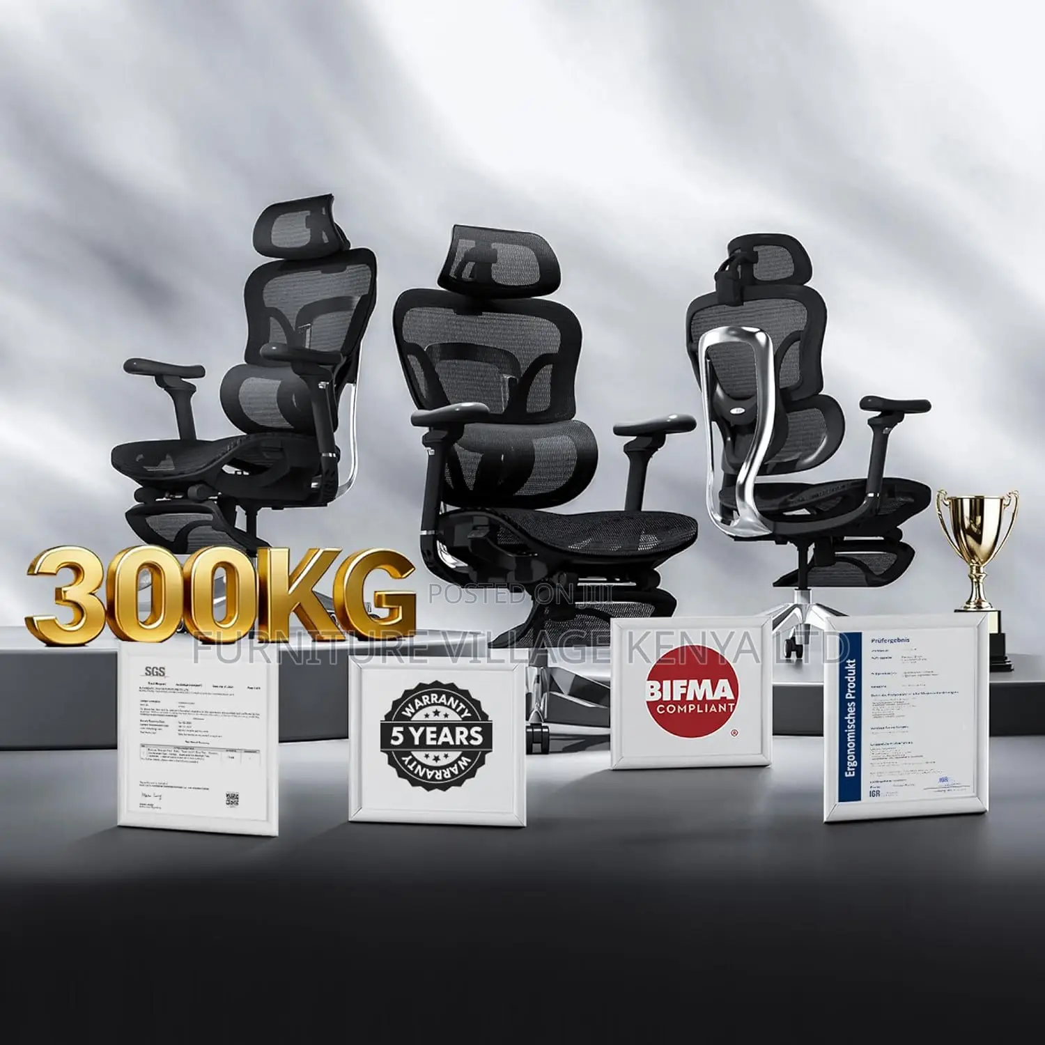 Office Seats| Highback Executive Orthopedic Office Chair