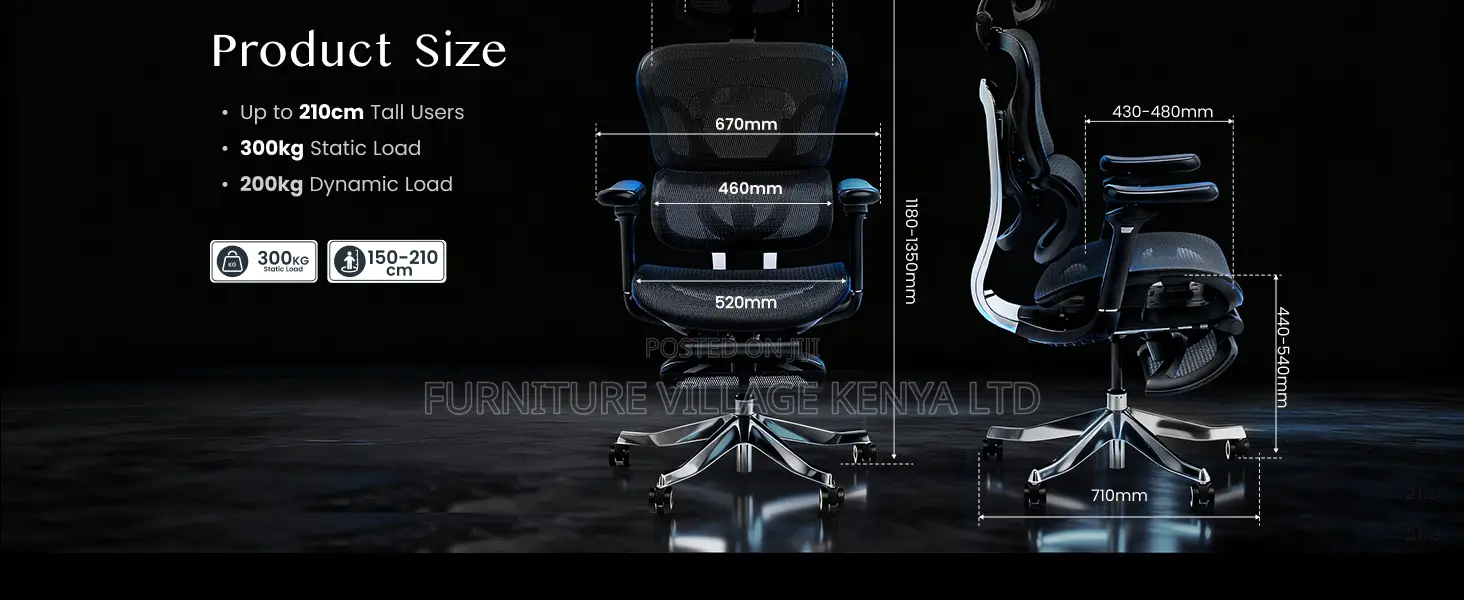Office Seats| Highback Executive Orthopedic Office Chair