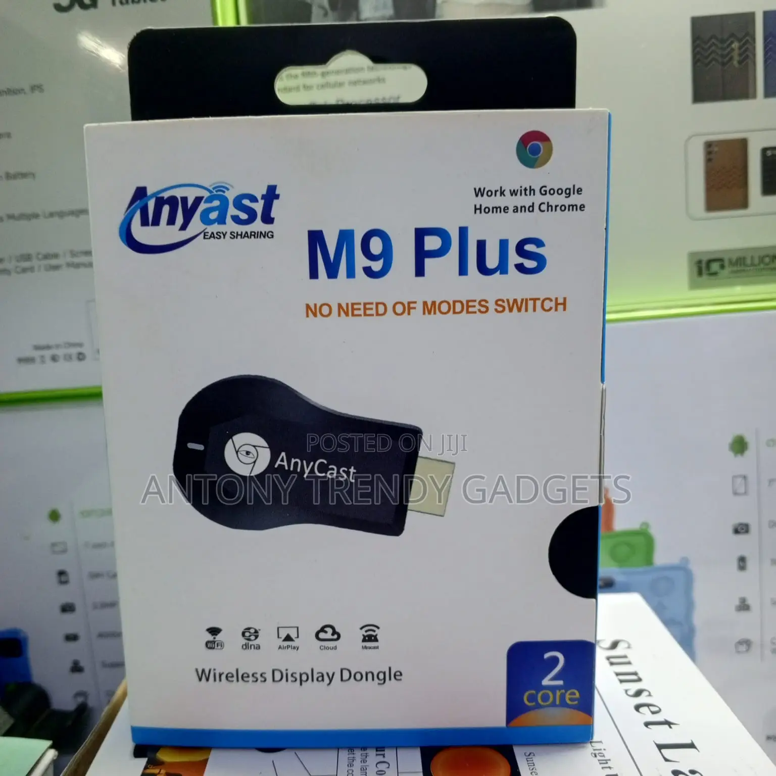 Anycast M9 Plus Wireless Screen Mirroring For Tv & Projector