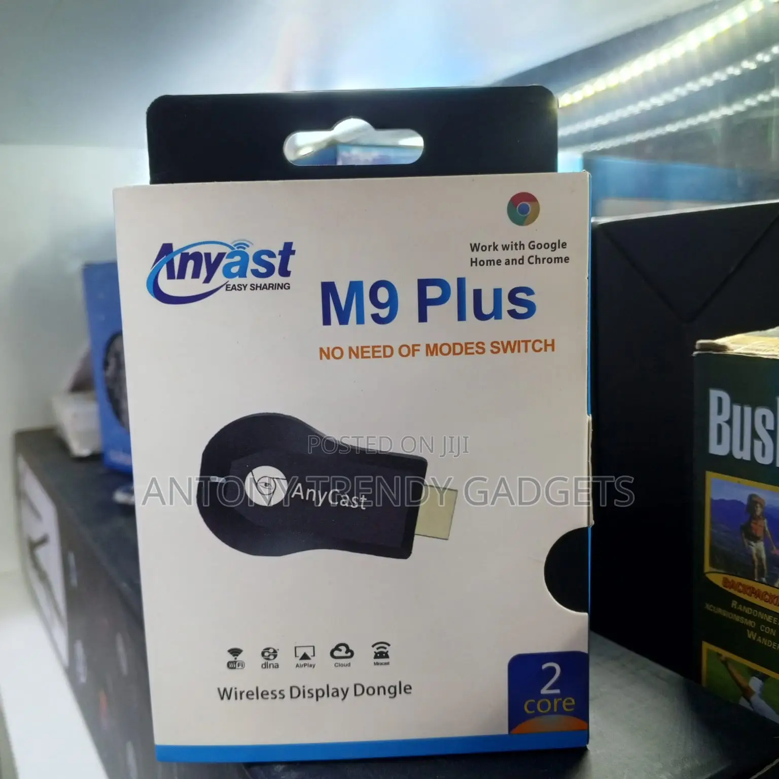Anycast M9 Plus Wireless Screen Mirroring For Tv & Projector