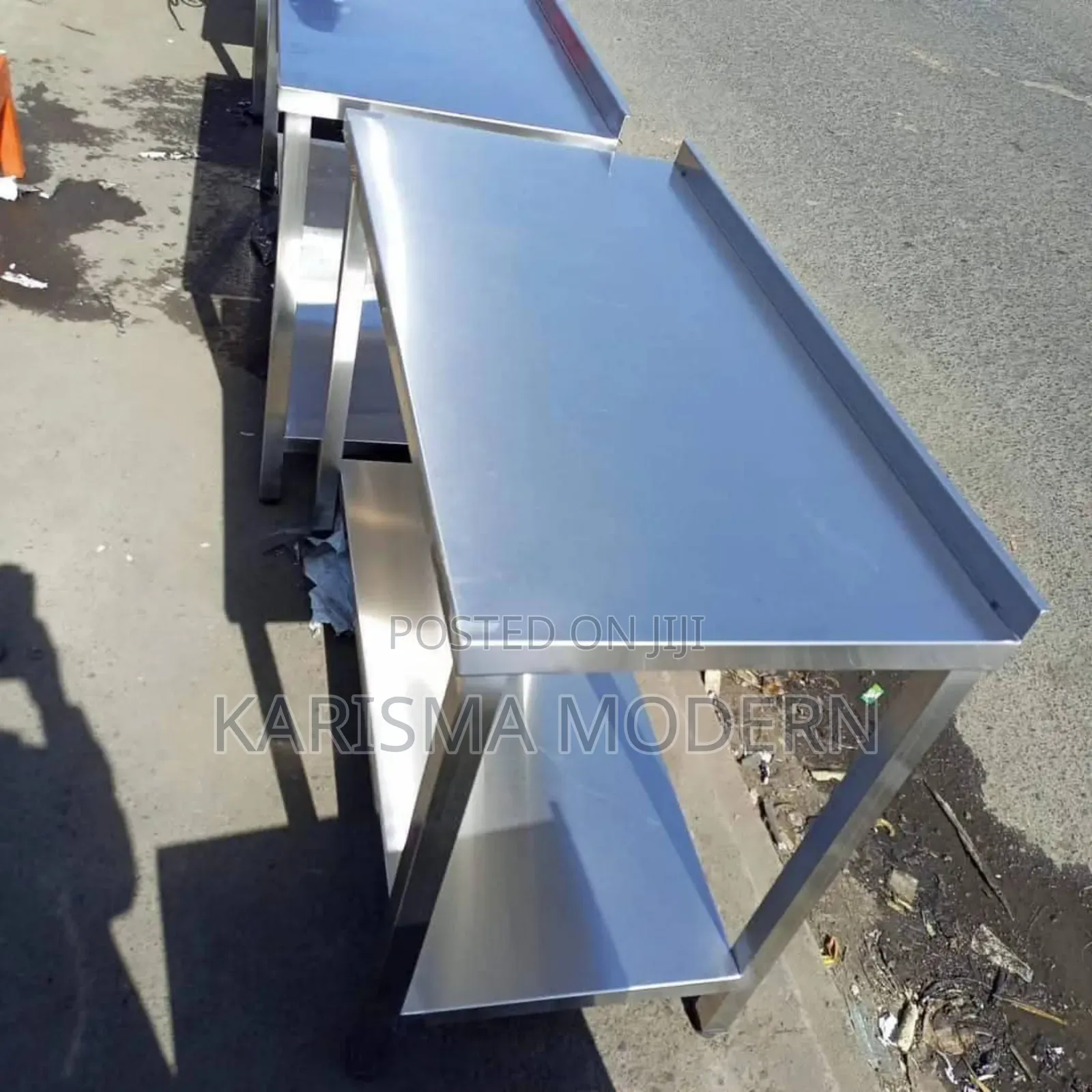 Stainless Steel Working Table  Heavy Gauge
