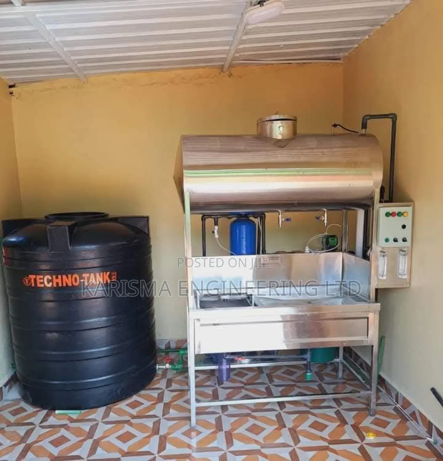 Water Vending and Purification Machine.