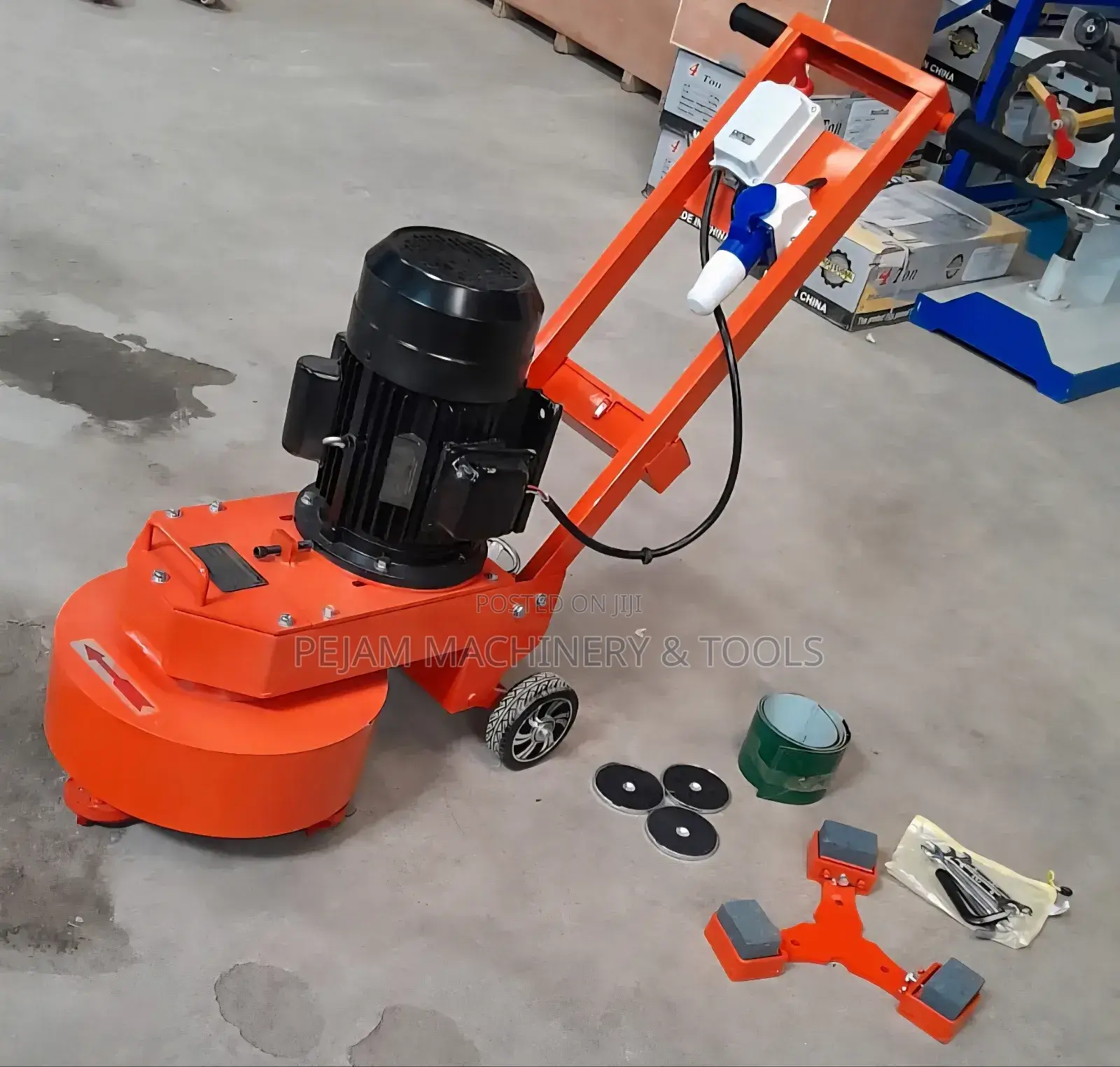 Concrete Floor Grinding/Terrazzo Machine 5kw 1400rpm