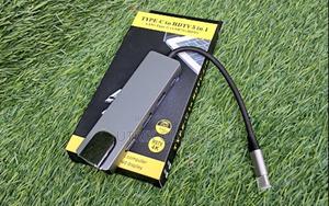 Portable Type C Adapter With Hdmi And Rj45 Lan - thumbnail 2