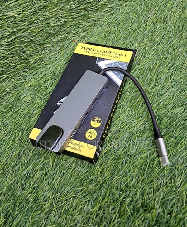 Type C Hub With Hdmi Ethernet and Charging - main view