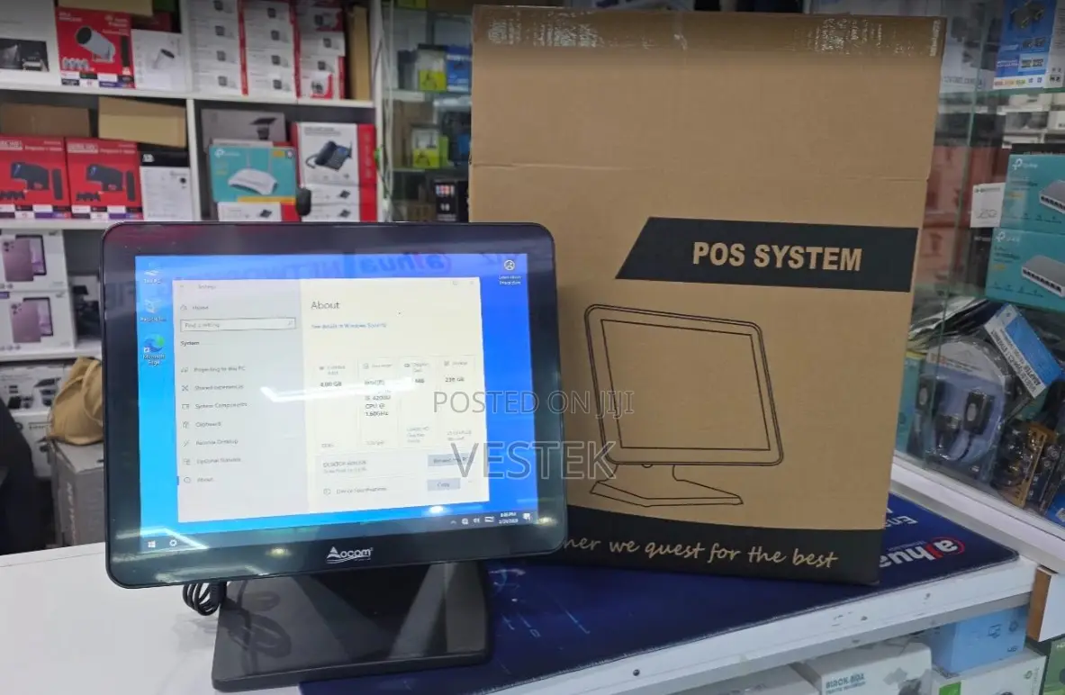 17 Inch Intel Core I5 Pos Terminal Point of Sale 4gb 256ssd