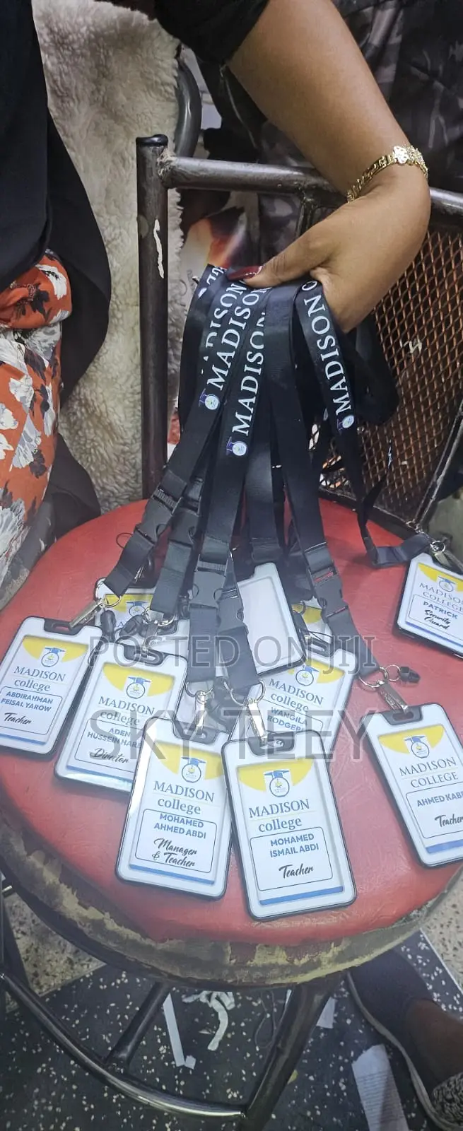 Job Cards/School Ids