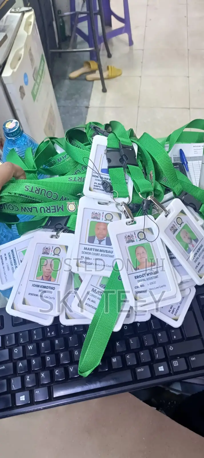Job Cards/School Ids