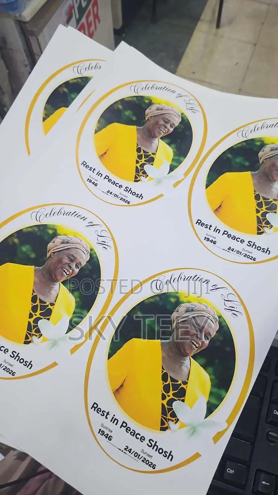 Burial Stickers