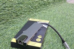 5 In 1 Type C Adapter Hdmi Usb Lan Combo - thumbnail 2