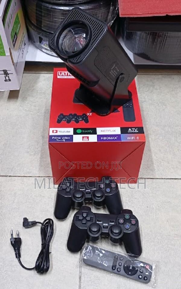 Hy320 Android Projextor With 2 Gaming Cnsole