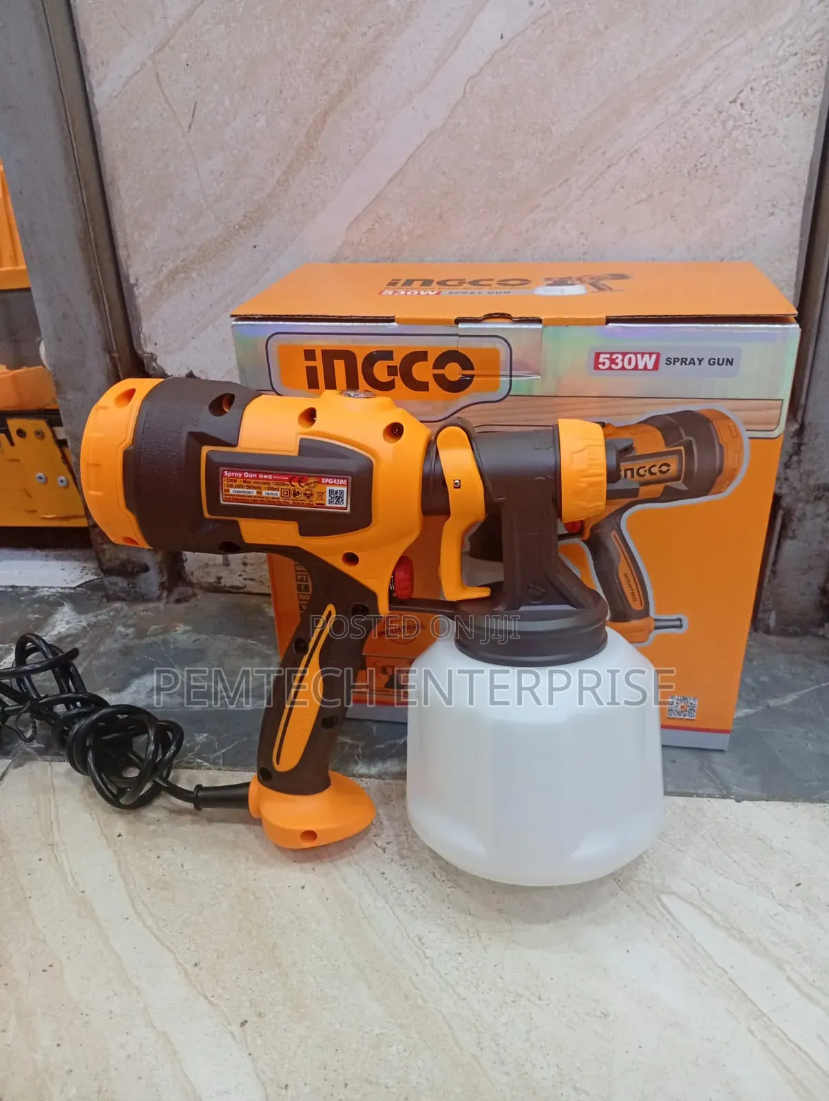Ingco 20v Lithium-Ion Cordless Spray Gun