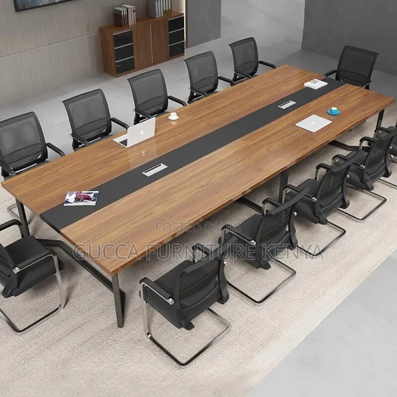 8-10 Seater Office Conference Table-steel Base