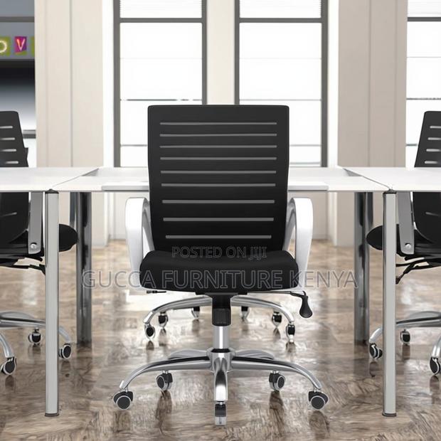 Swivel Adjustable Mesh Computer Seat - thumbnail 6