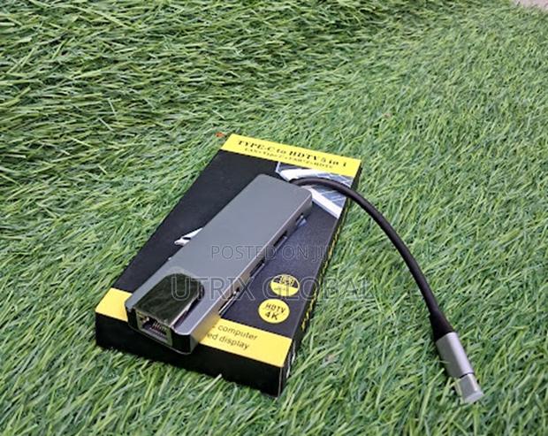 Type C Dock With Hdmi Usb And Ethernet Port - main view