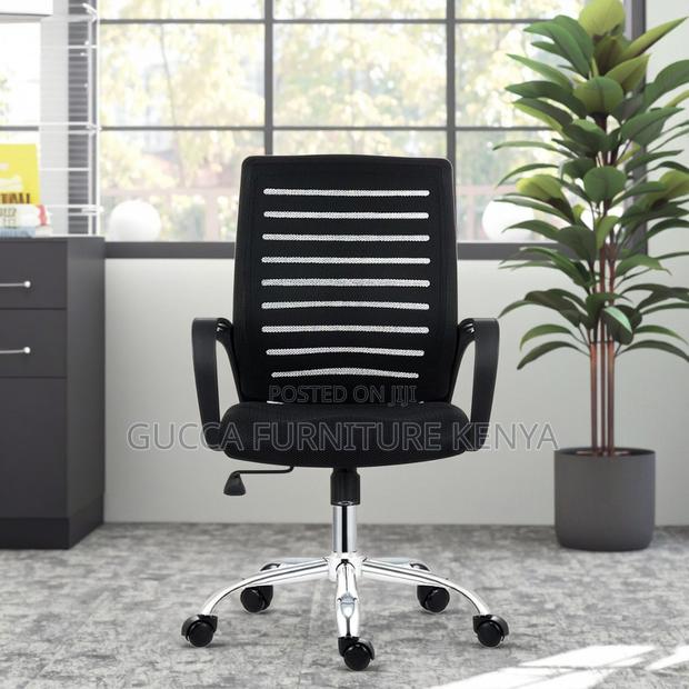 Swivel Adjustable Mesh Computer Seat - thumbnail 12