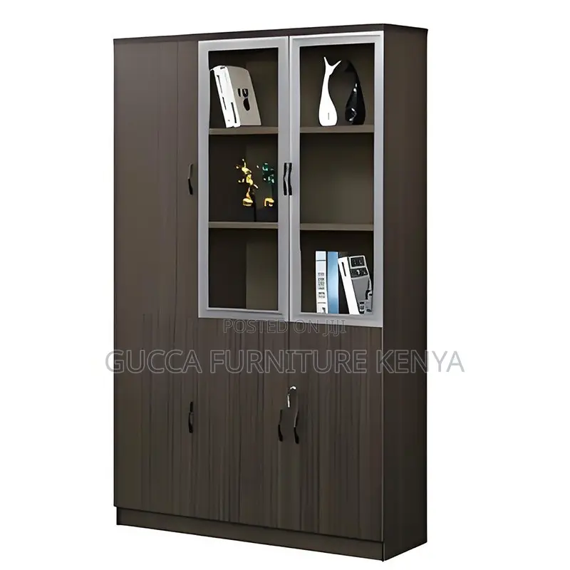 3-doors Wooden Office Filling Cabinet