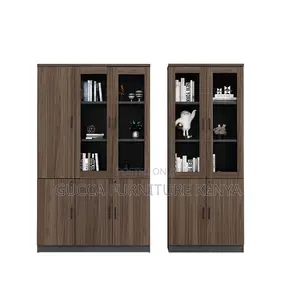 3-doors Wooden Office Filling Cabinet