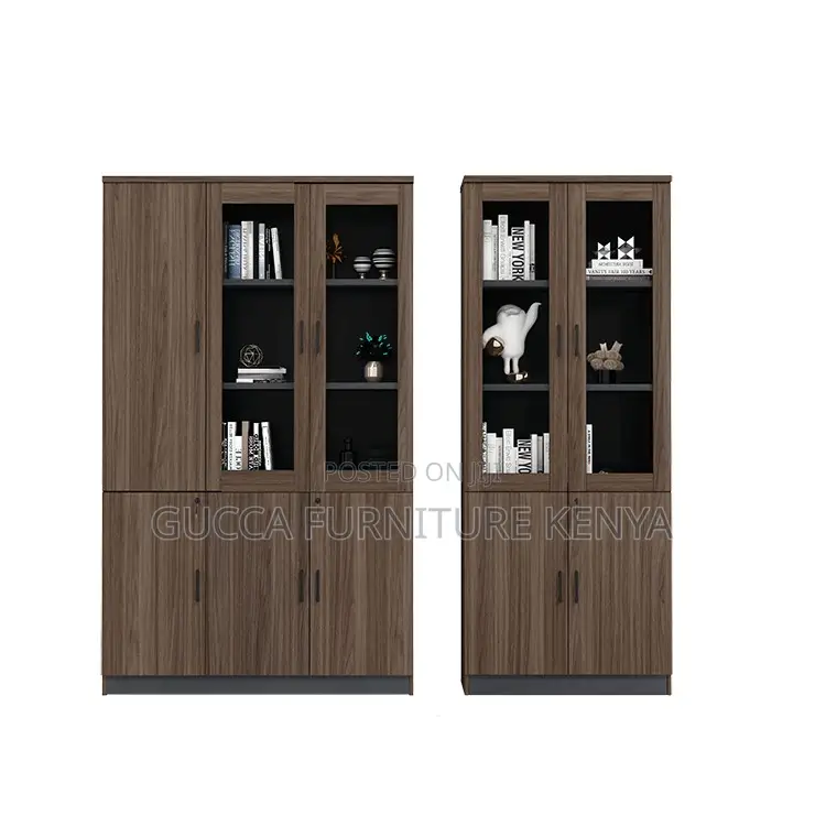 3-doors Wooden Office Filling Cabinet