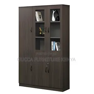 3-doors Wooden Office Filling Cabinet