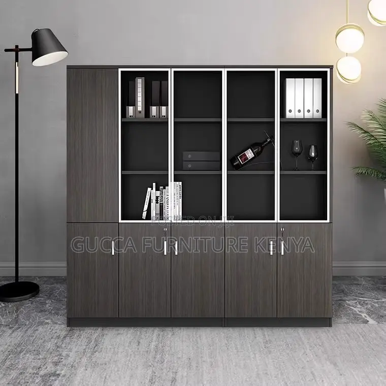 3-doors Wooden Office Filling Cabinet