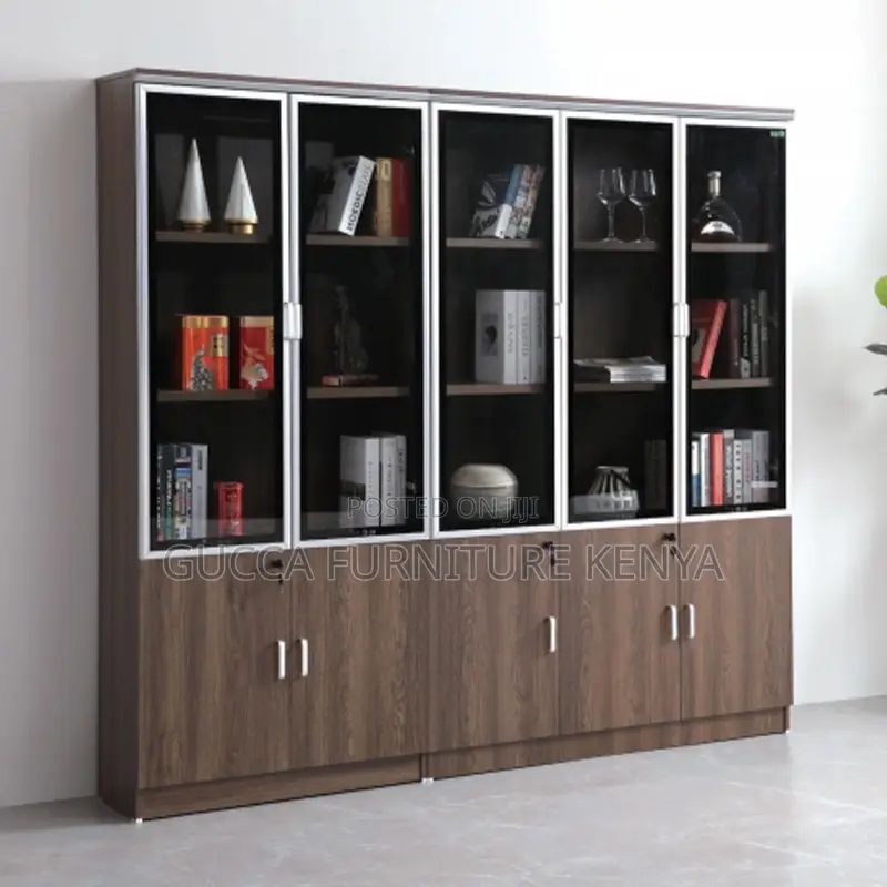 3-doors Wooden Office Filling Cabinet