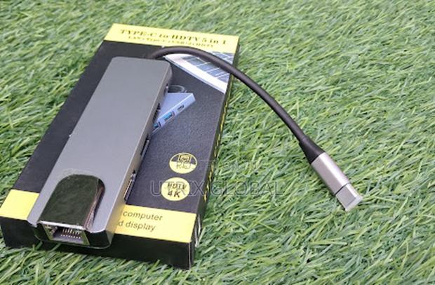 Usb C Hub With 4k Hdmi And Wired Internet