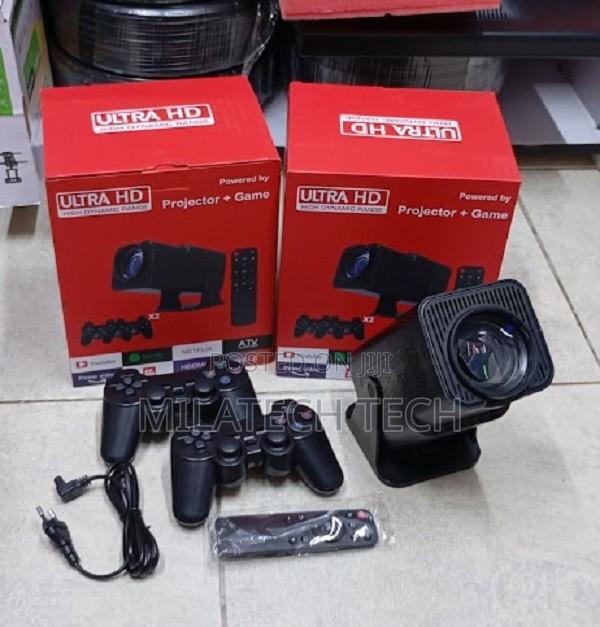 Hy 320 Android Projector With Gaming Console Black - main view
