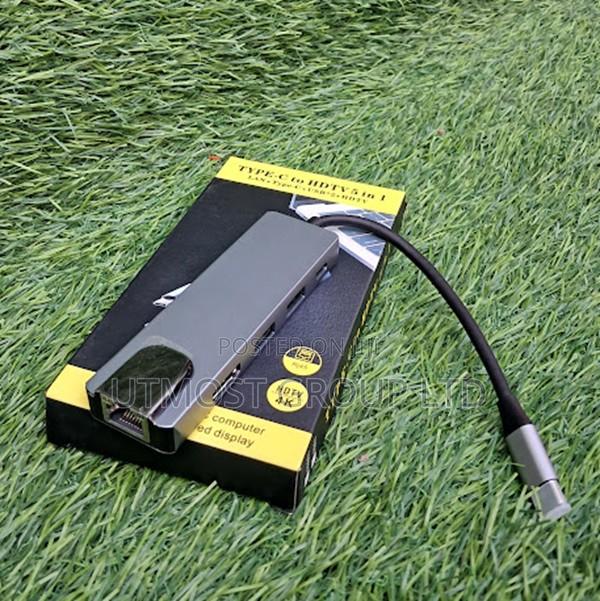 Usb C Docking Hub With Hdmi and Network Port - main view