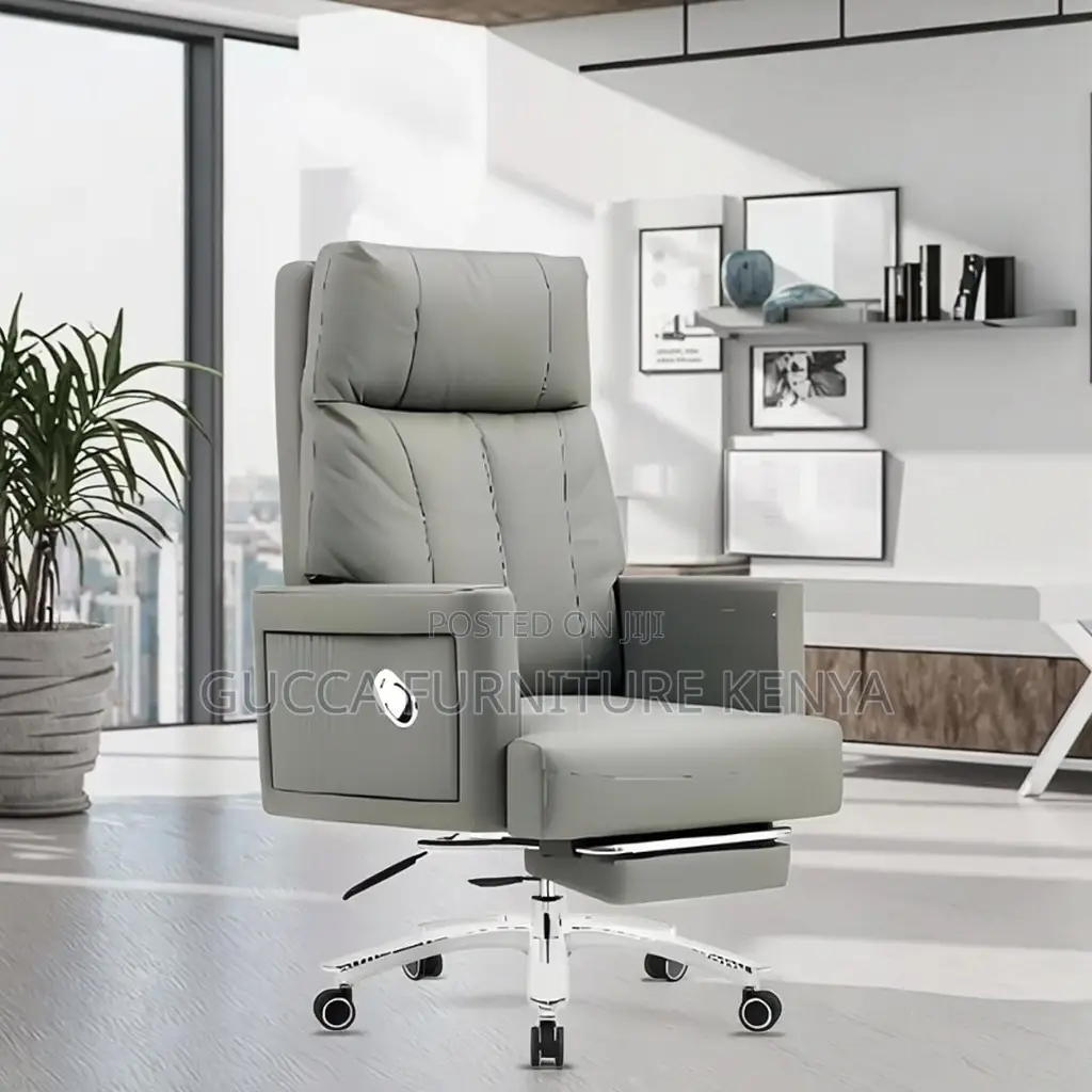 Executive Leather High-back Boss Chair