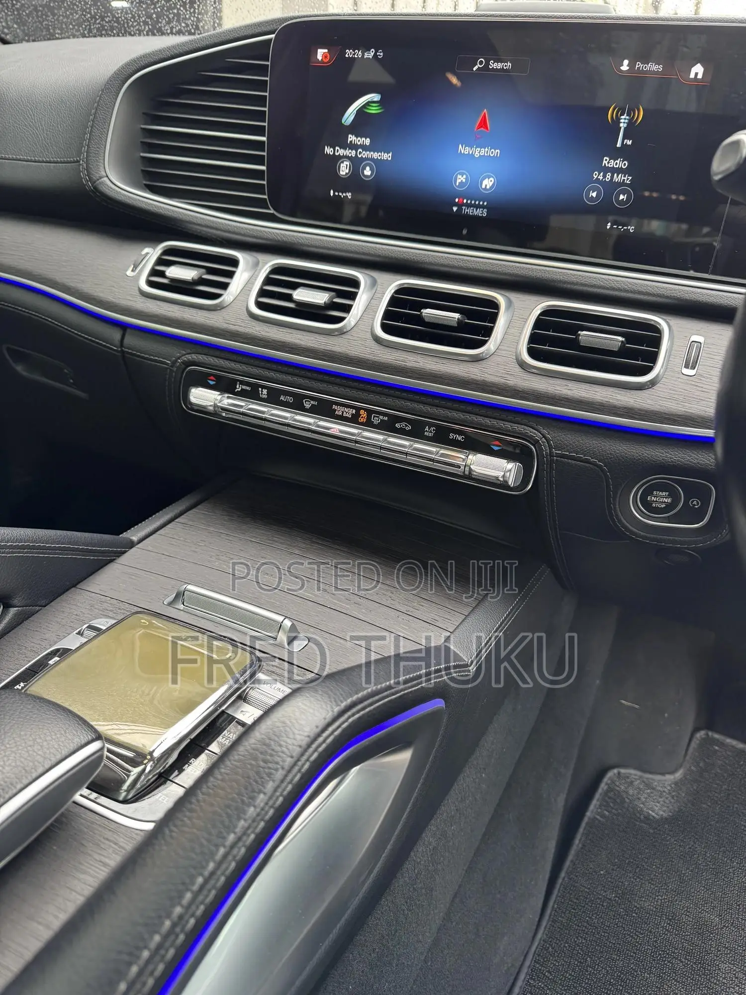 Mercedes-Benz GLE-Class GLE 400d 4MATIC 2020 Blue