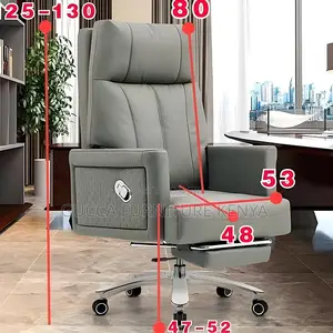 Executive Leather High-back Boss Chair