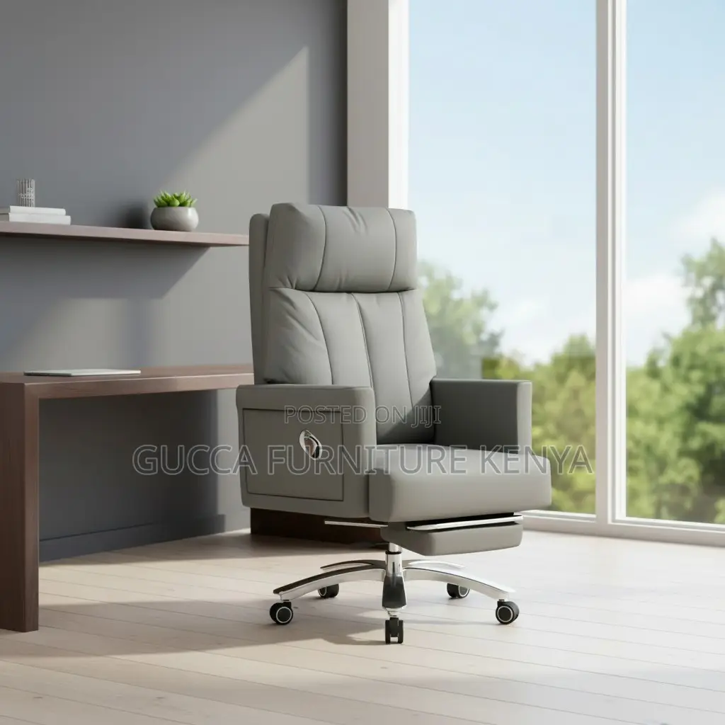 Executive Leather High-back Boss Chair