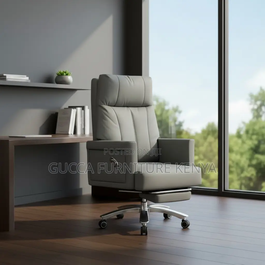Executive Leather High-back Boss Chair