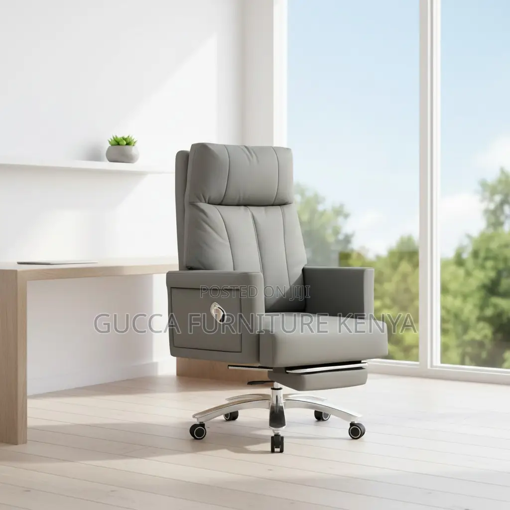 Executive Leather High-back Boss Chair