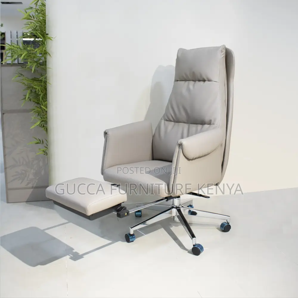 Executive Leather High-back Boss Chair