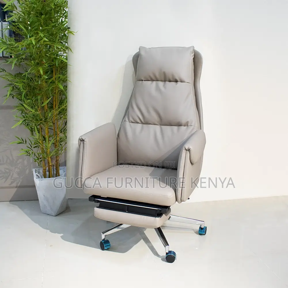 Executive Leather High-back Boss Chair