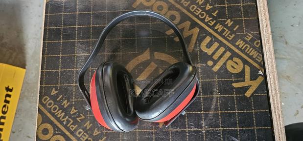 Ear Muffs Red Adjustable - main view
