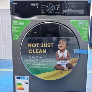 Syinix Frontload Washer 10 Kg – Wash Spin - thumbnail 2