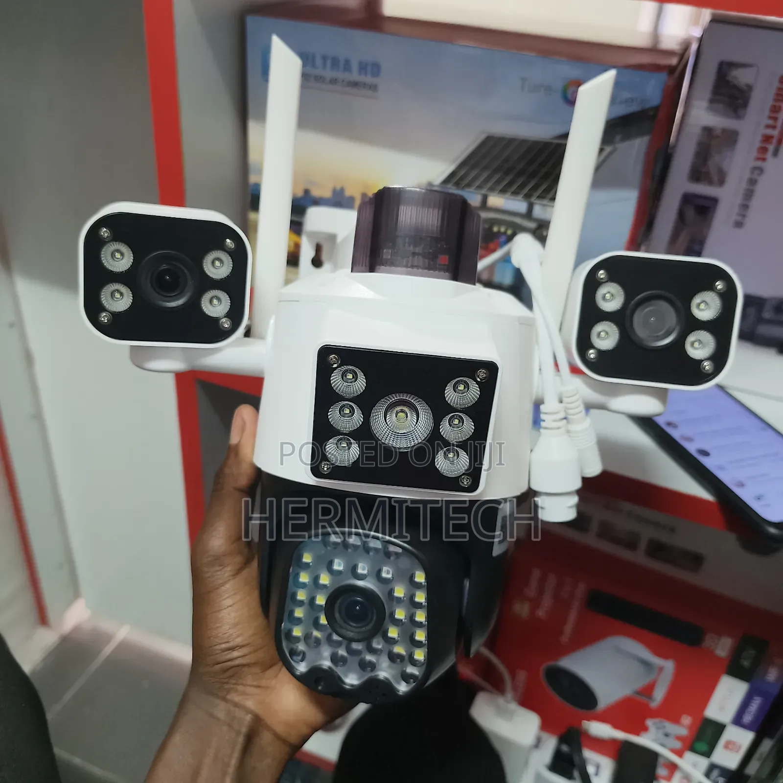 Wifi Model CCTV Surveillance Electric Powered PTZ Cameras