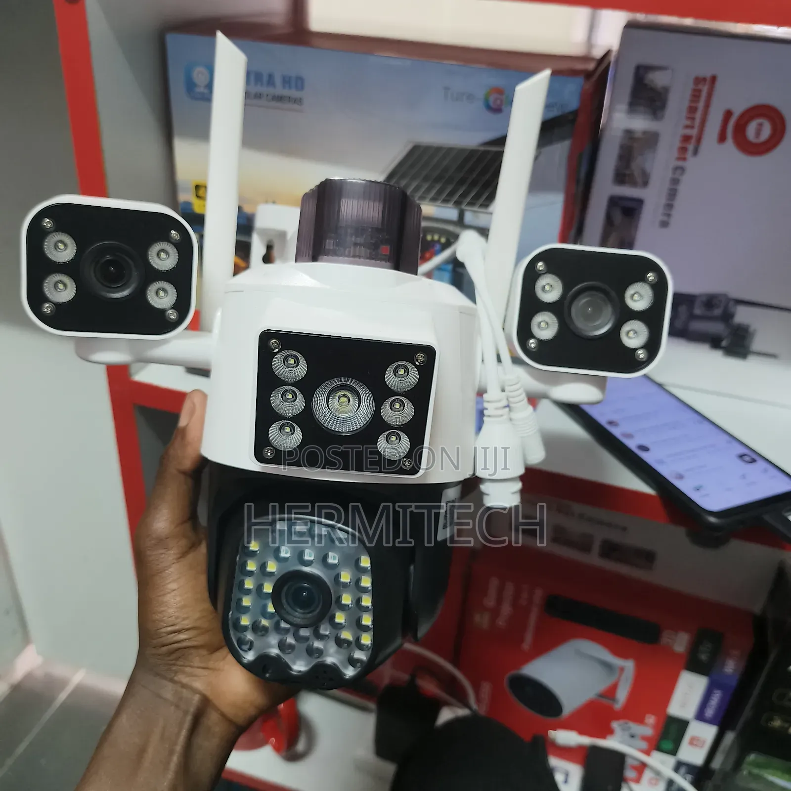 Wifi Model CCTV Surveillance Electric Powered PTZ Cameras