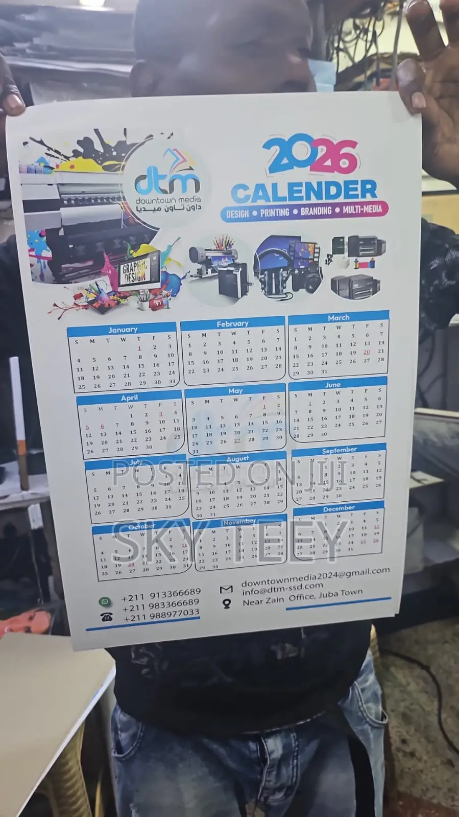 Calendars Customized