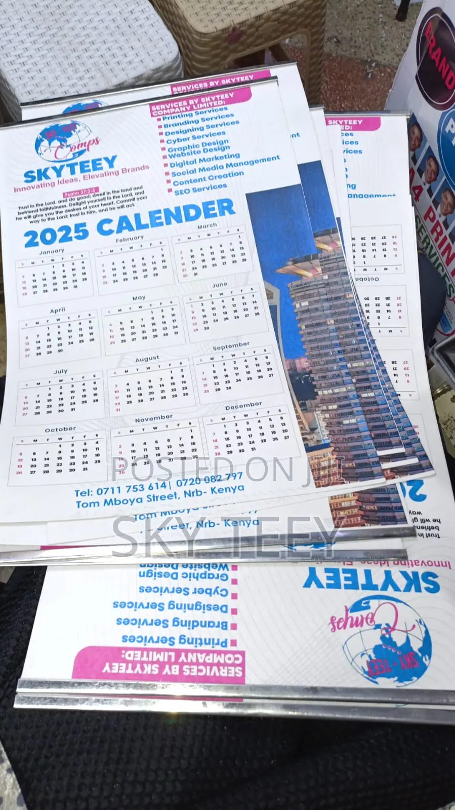 Calendars Customized