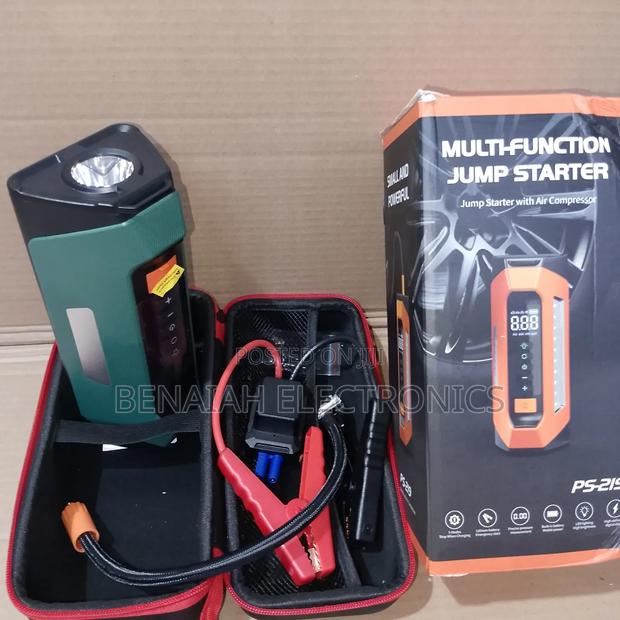 Improved Car Jumpstarter With Inbuilt Inflator, Led Digital Display - thumbnail 2