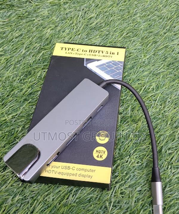 Type C Hdmi Adapter With Ethernet and Usb 3.0 - main view