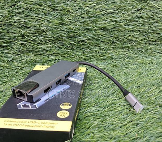 Portable Type C Hub With Hdmi And Ethernet