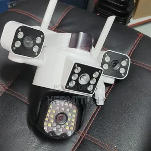 Wifi Enabled Triple Lens CCTV Surveillance Systems