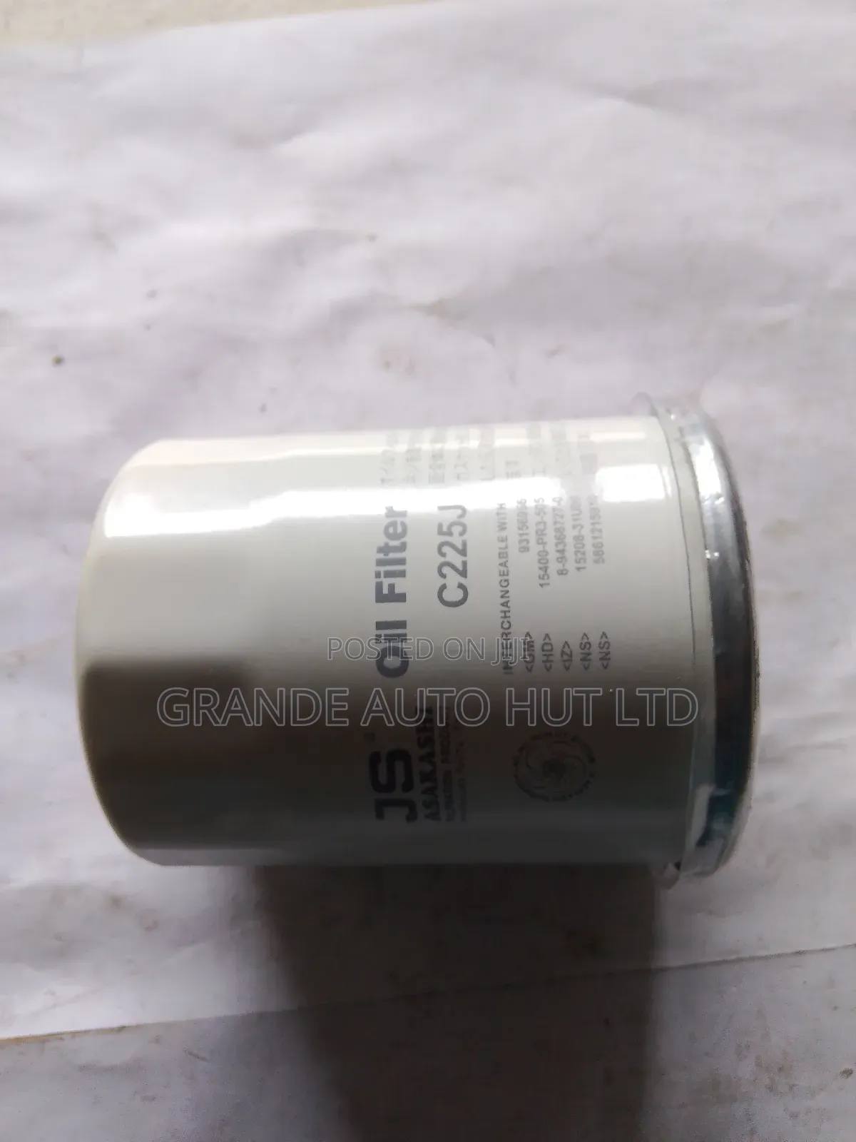 Oil Filter for Nissan Sunny B14/B15 (Js Brand)
