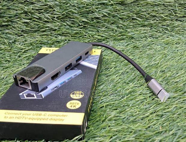 Type C Hub With Ethernet Hdmi And Pd Charging - main view